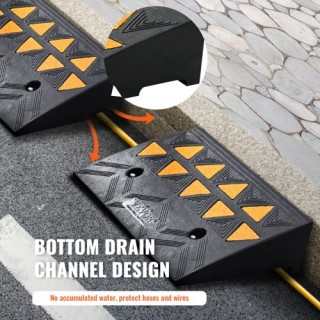 VEVOR Σετ 2 Λαστιχένιες Ράμπες Οδοστρώματος 4.3 Ανύψωση 33069 lbs Φ... VEVOR Σετ 2 Λαστιχένιες Ράμπες Οδοστρώματος 4.3 Ανύψωση 33069 lbs Φ...