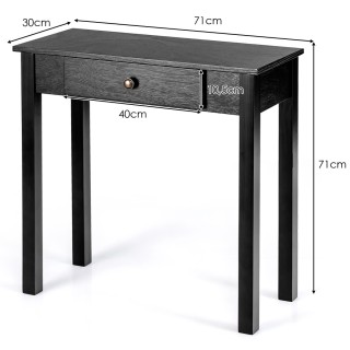 Costway Πολυλειτουργικό Κονσόλα Τραπέζι με Ρετρό Στυλ 71 x 30 x 71... Costway Πολυλειτουργικό Κονσόλα Τραπέζι με Ρετρό Στυλ 71 x 30 x 71...