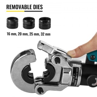 Υδραυλική Πρέσα Σωλήνων VEVOR TH 16-32mm με Σιαγόνες 12T YGQ16-320... Υδραυλική Πρέσα Σωλήνων VEVOR TH 16-32mm με Σιαγόνες 12T YGQ16-320...