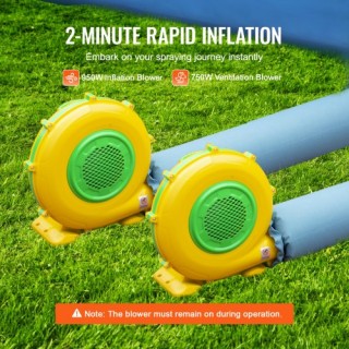 Φουσκωτός Θάλαμος Βαφής VEVOR, 9x4.8x3.6μ, με Ισχυρούς Φυσητήρες & ... Φουσκωτός Θάλαμος Βαφής VEVOR, 9x4.8x3.6μ, με Ισχυρούς Φυσητήρες & ...