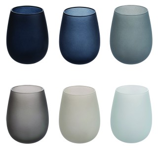 Villa dEste Home Σετ 6 Ποτήρια Νερού 600 ml από Ματ Γυαλί Happy Hou... Villa dEste Home Σετ 6 Ποτήρια Νερού 600 ml από Ματ Γυαλί Happy Hou...