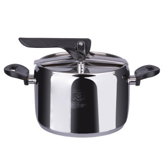 Galileo Χύτρα ταχύτητας 5 λίτρων από ανοξείδωτο ατσάλι 22 cm επαγωγ...