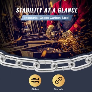 Αλυσίδα VEVOR Ψευδαργύρου 5/16 x 6 1980 lbs  WGAQLTG6FT14XEPVVV0