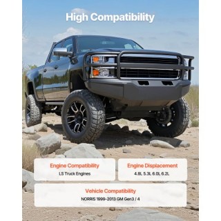 VEVOR Σετ Εκκεντροφόρου LS Truck με Ωστήρια, Ελατήρια και Σφραγίδες...