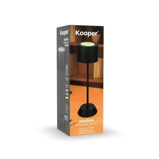 Kooper Επαναφορτιζόμενο φωτιστικό γραφείου με αισθητήρα αφής, 3 επί...