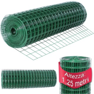 BAKAJI Ηλεκτροσυγκολλημένο Μεταλλικό Πλέγμα 1,25 x 25 μ. Μάτι 50x7... BAKAJI Ηλεκτροσυγκολλημένο Μεταλλικό Πλέγμα 1,25 x 25 μ. Μάτι 50x7...