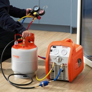 VEVOR Δεξαμενή Ανάκτησης Ψυκτικού 30lb με Πλωτό Διακόπτη LMHSGDFDK... VEVOR Δεξαμενή Ανάκτησης Ψυκτικού 30lb με Πλωτό Διακόπτη LMHSGDFDK...