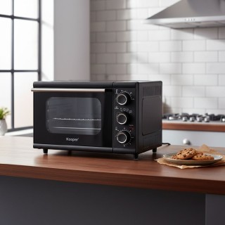 Kooper Ηλεκτρικός φούρνος 24 L σκληρυμμένο γυαλί 1300W μαύρο Kooper...