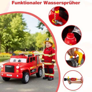 Costway Παιδικό Ηλεκτρικό Αυτοκίνητο Πυροσβεστικής με Νεροπίστολο &... Costway Παιδικό Ηλεκτρικό Αυτοκίνητο Πυροσβεστικής με Νεροπίστολο &...