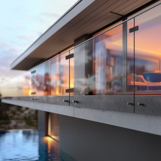 Σετ 4 Μαύρων Σφιγκτήρων VEVOR για Γυάλινα Κάγκελα (0.31-0.47) BLZJ... Σετ 4 Μαύρων Σφιγκτήρων VEVOR για Γυάλινα Κάγκελα (0.31-0.47) BLZJ...