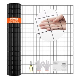 VEVOR Πλέγμα Σύρματος 48 x 50, Γαλβανισμένο & Επικαλυμμένο, 16 Gaug... VEVOR Πλέγμα Σύρματος 48 x 50, Γαλβανισμένο & Επικαλυμμένο, 16 Gaug...
