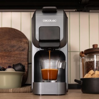 Καφετιέρα Espresso 4 σε 1 για Αλεσμένο Καφέ & Κάψουλες, 1350W & Πίε... Καφετιέρα Espresso 4 σε 1 για Αλεσμένο Καφέ & Κάψουλες, 1350W & Πίε...