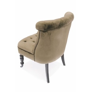 Galileo Σετ 2 τμχ  Πολυθρόνα σαλονιού σε απόχρωση σκούρου γκρι με ύ...