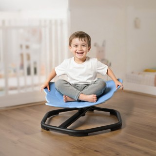 VEVOR Παιδική Περιστρεφόμενη Καρέκλα Ελέφαντας 100kg Μπλε ETZYLSDXK...