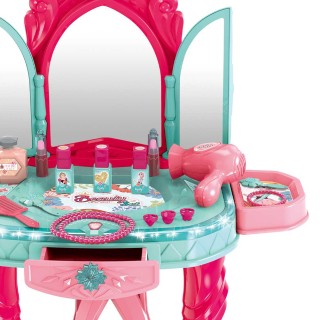 BAKAJI Καθρέφτης Μακιγιάζ Σαλόνι Ομορφιάς με Σκαμπό Μουσική Φώτα Σ... BAKAJI Καθρέφτης Μακιγιάζ Σαλόνι Ομορφιάς με Σκαμπό Μουσική Φώτα Σ...