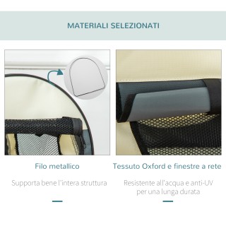 PawHut Oxford Πτυσσόμενη θήκη για κατοικίδια με αφαιρούμενο μαξιλάρ... PawHut Oxford Πτυσσόμενη θήκη για κατοικίδια με αφαιρούμενο μαξιλάρ...