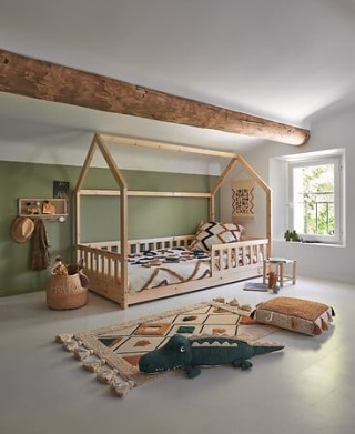 Ξύλινο Παιδικό Κρεβάτι/Σπιτάκι 90 x 190 cm 174154 Atmosphera Ξύλινο Παιδικό Κρεβάτι/Σπιτάκι 90 x 190 cm 174154 Atmosphera