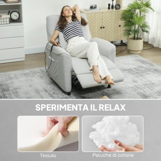 Πολυθρόνα Ανακλινόμενη με Θέρμανση, 8 Σημεία Μασάζ και 5 Λειτουργίε... Πολυθρόνα Ανακλινόμενη με Θέρμανση, 8 Σημεία Μασάζ και 5 Λειτουργίε...