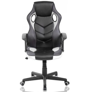 BAKAJI  Καρέκλα Πολυθρόνα Gaming Γραφείου Ρυθμιζόμενη Περιστρεφόμεν...