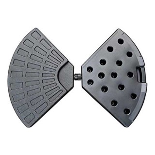 BAKAJI  Βάση για Ομπρέλα Κήπου Παραλίας 4x Γεμιζόμενες Βάσεις σε Σχ...