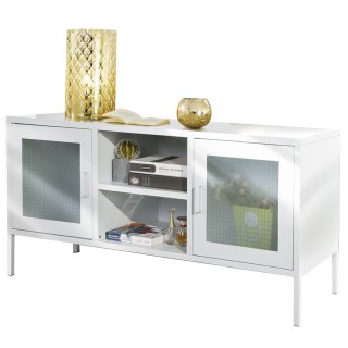 BAKAJI Ντουλάπι Κινητό Τηλεόρασης από Μέταλλο και Γυαλί Χαμηλό Έπι... BAKAJI Ντουλάπι Κινητό Τηλεόρασης από Μέταλλο και Γυαλί Χαμηλό Έπι...