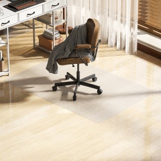 HOMCOM Διάφανο Πλαστικό Προστατευτικό Κάτω από Καρέκλα Γραφείου 100...