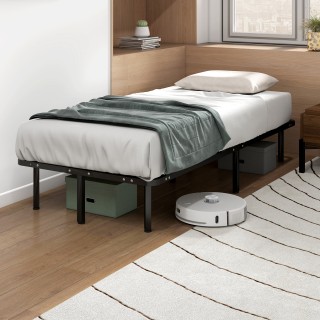 HOMCOM Βιομηχανικό Κρεβάτι με 28 Λάτες και Αποθηκευτικό Χώρο, απο Ξ... HOMCOM Βιομηχανικό Κρεβάτι με 28 Λάτες και Αποθηκευτικό Χώρο, απο Ξ...