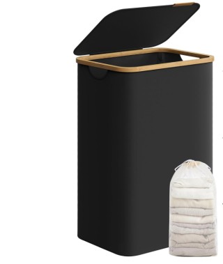 SONGMICS Μεγάλο Καλάθι Απλύτων 90L με Καπάκι και Αποσπώμενη Επένδυσ... SONGMICS Μεγάλο Καλάθι Απλύτων 90L με Καπάκι και Αποσπώμενη Επένδυσ...