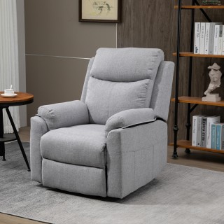 HOMCOM  Ηλεκτρική Πολυθρόνα Χαλάρωσης με Ανύψωση, Ανακλινόμενη με Τ...