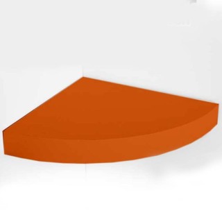 BAKAJI Γωνιακό Ράφι Τοίχου από Ξύλο MDF Πορτοκαλί 24x4cm 02835178 BAKAJI Γωνιακό Ράφι Τοίχου από Ξύλο MDF Πορτοκαλί 24x4cm 02835178