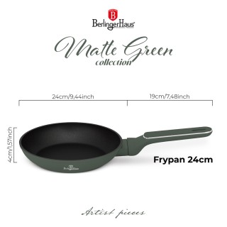Berlinger Haus Αντικολλητικό Τηγάνι 24cm με πάτο Induction, Matte G...