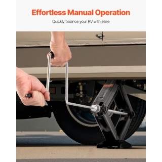 VEVOR Σετ 4 Υδραυλικοί Γρύλοι Σταθεροποίησης 6500lbs 23.4in για RV ...