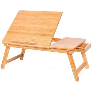 BAKAJI  Πτυσσόμενο τραπέζι δίσκος κρεβατιού καναπέ για φορητό υπολο...