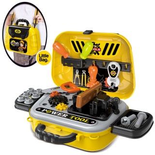 BAKAJI Παιδική Βαλιτσάκι Εργαλεία Παιχνίδι με 26 Αξεσουάρ DIY και Λ... BAKAJI Παιδική Βαλιτσάκι Εργαλεία Παιχνίδι με 26 Αξεσουάρ DIY και Λ...