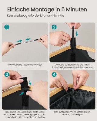 SONGMICS Κάδος Ανακύκλωσης Κουζίνας 100 Λίτρων με Εσωτερική Τσάντα ...