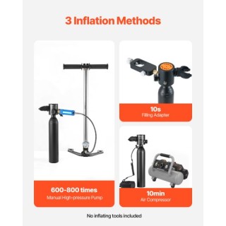 VEVOR Σετ Κατάδυσης 0.5L για Εξερεύνηση στα 98.43 ft QSYQP05L1GYQUM...