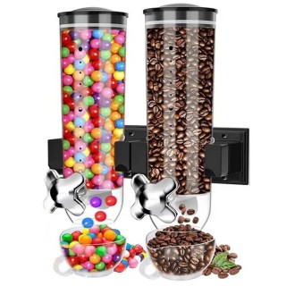 BAKAJI Διπλός Διανομέας Δημητριακών με Στήριξη στον Τοίχο Διανομέα... BAKAJI Διπλός Διανομέας Δημητριακών με Στήριξη στον Τοίχο Διανομέα...