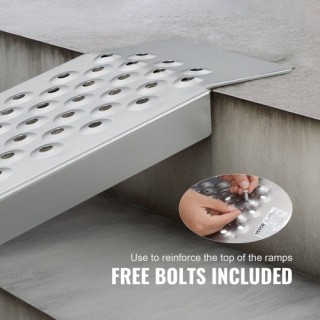 VEVOR Αλουμινένιες Ράμπες 120cm 880kg (Σετ 2) LJSL472X85INA1TAOV0 VEVOR Αλουμινένιες Ράμπες 120cm 880kg (Σετ 2) LJSL472X85INA1TAOV0