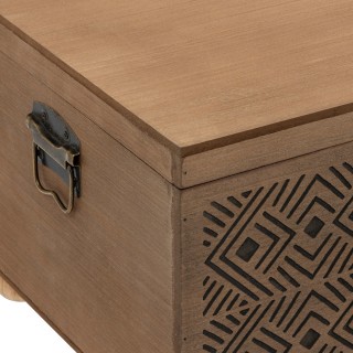 Atmosphera Σετ 2 τμχ Μπαούλα Αποθήκευσης 51x 24 x30,3 εκ 200873 Atmosphera Σετ 2 τμχ Μπαούλα Αποθήκευσης 51x 24 x30,3 εκ 200873