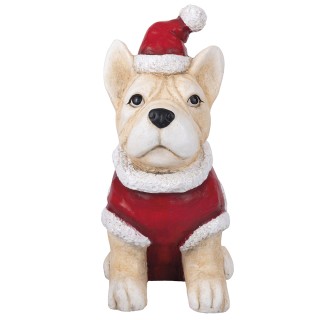 Galileo Εορταστικό κουτάβι καθιστό σε πολυρεζίνη ύψους 355 εκ. Sant...