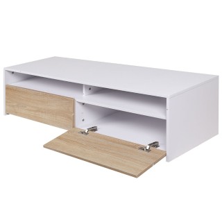 BAKAJI  Έπιπλο τηλεόρασης μοντέρνου σχεδιασμού 130 x 40 x 35.5 εκ, ...