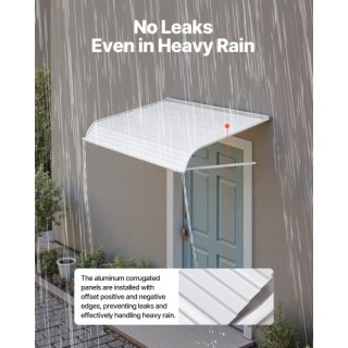 VEVOR Στέγαστρο Πόρτας Αλουμινίου 48x42 ιντσών JSGDSZYP48IN8SUGTV0 VEVOR Στέγαστρο Πόρτας Αλουμινίου 48x42 ιντσών JSGDSZYP48IN8SUGTV0