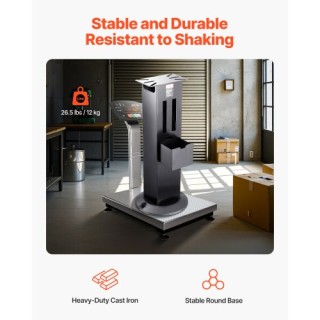 VEVOR Βάση Τροχού με Αντιστρεπτή Πλάκα Στήριξης TSMCDZZFTZTGH7OS5001V0