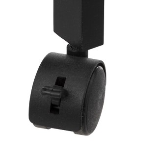 Τροχήλατο Τρόλεϊ Αποθήκευσης 3 Επιπέδων 40 x 15 x 75 cm Μαύρο 17476...