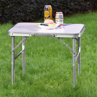 BAKAJI  Πτυσσόμενο τραπέζι κάμπινγκ πικνίκ αλουμινίου 60x45x50 βαλι...