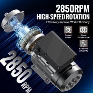 Ηλεκτροκινητήρας VEVOR 2.2KW 2800RPM 220-240V 1-Φάση  TYJLIECDJ3452...