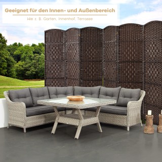 Costway Αναδιπλούμενο Διαχωριστικό Δωματίου 180 x 1,5 x 270,5 cm με...