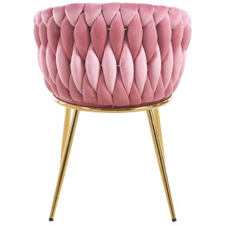 Shally Dogan  Σετ 2 Καρέκλες για Τραπεζαρία και Γραφείο σε Βελούδο ...