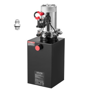 VEVOR 10L Μονή Δράση Υδραυλική Αντλία DC 12V με Μέγιστη Πίεση 22 MP...