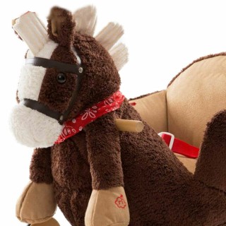 BAKAJI Ξύλινο κουνιστό άλογο με ρόδες Πόνι Καβαλούτσο Πολυθρόνα Σκο... BAKAJI Ξύλινο κουνιστό άλογο με ρόδες Πόνι Καβαλούτσο Πολυθρόνα Σκο...